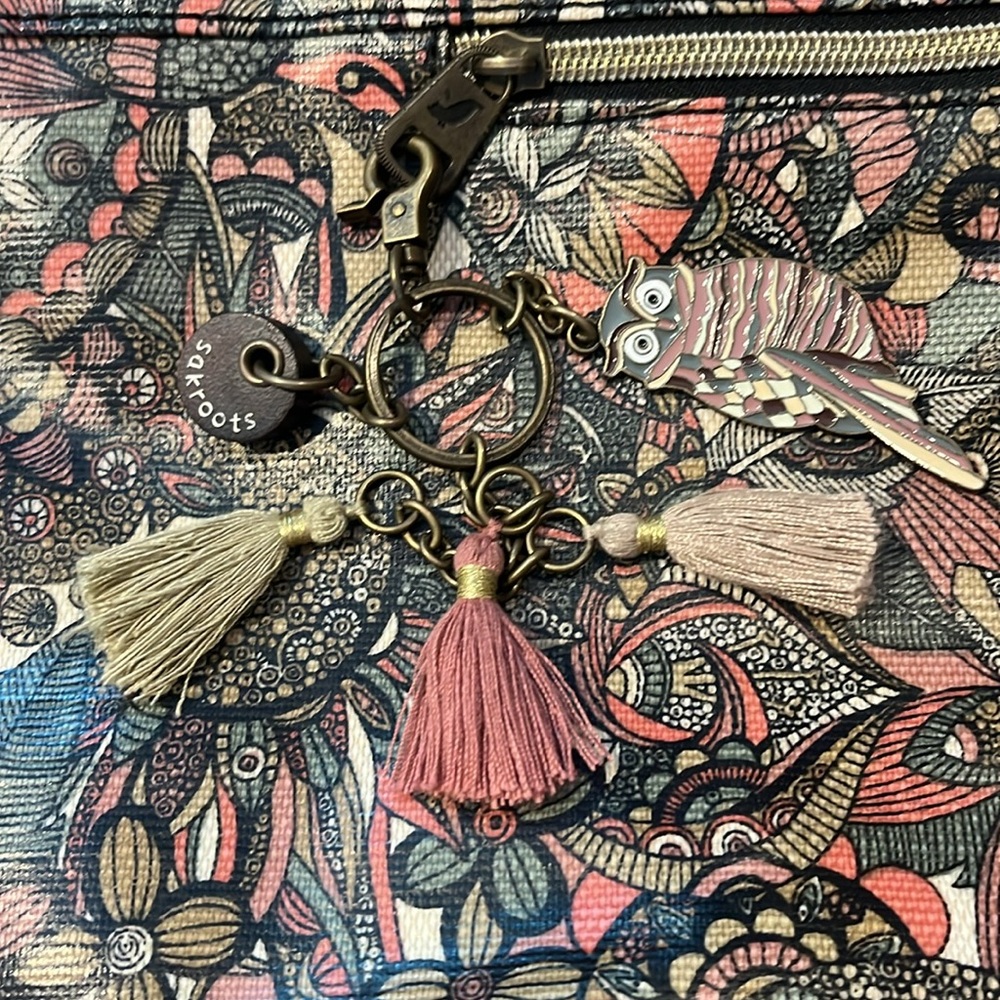 Sakroots Sienna Spirit Desert Patterned Metro Tote Bag - Picture 3 of 14